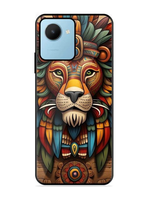 Aztec Majesty Glossy Soft Edge Case for Realme C30S Chachhi