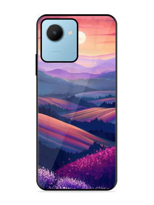 Twilight'S Embrace Glossy Soft Edge Case for Realme C30S Chachhi