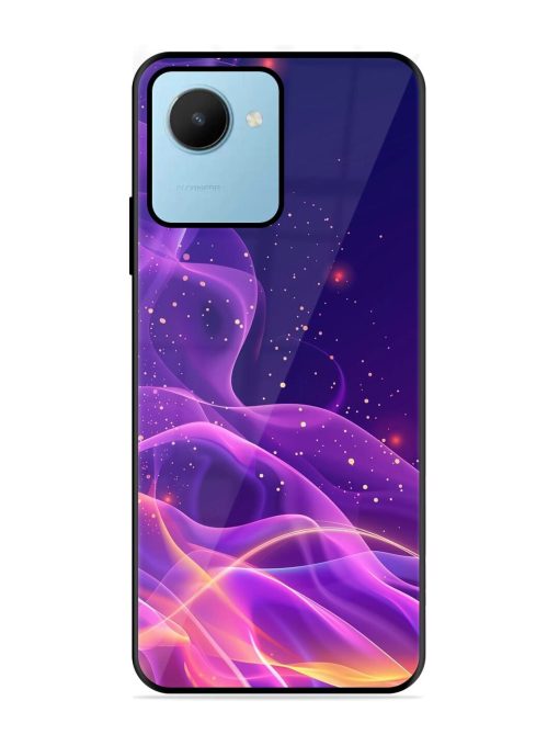 Cosmic Currents Glossy Soft Edge Case for Realme C30S