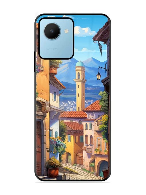 Tuscan Twilight Glossy Soft Edge Case for Realme C30S Chachhi