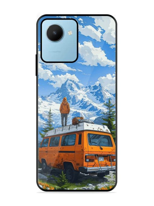 Mountaintop Solitude Glossy Soft Edge Case for Realme C30S Chachhi