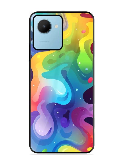 Rainbow River Glossy Soft Edge Case for Realme C30S Chachhi