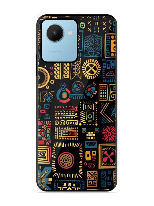 Tribal Tapestry Glossy Soft Edge Case for Realme C30S Chachhi