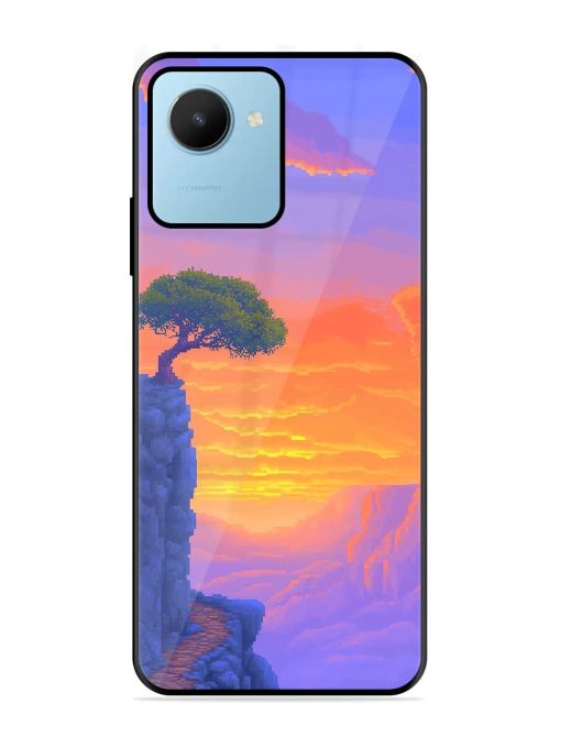 Cliffside Solitude Glossy Soft Edge Case for Realme C30S Chachhi