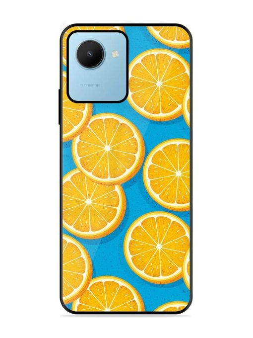 Citrus Symphony Glossy Soft Edge Case for Realme C30S Chachhi