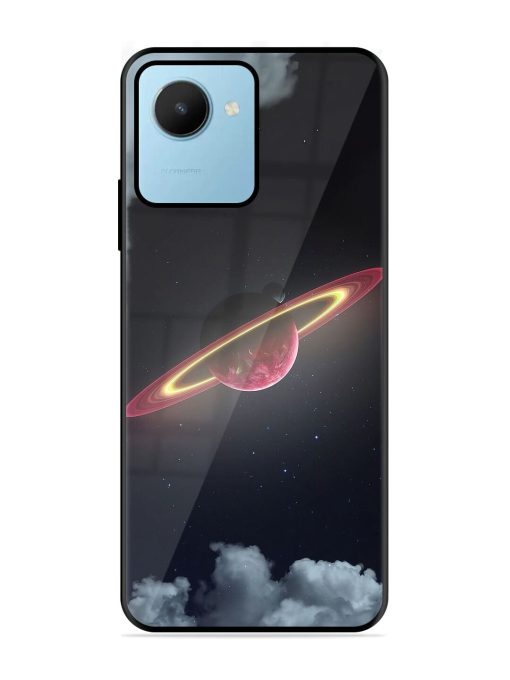 Cosmic Ballet Glossy Soft Edge Case for Realme C30S Chachhi