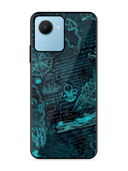 Nautical Notebook Glossy Soft Edge Case for Realme C30S Chachhi