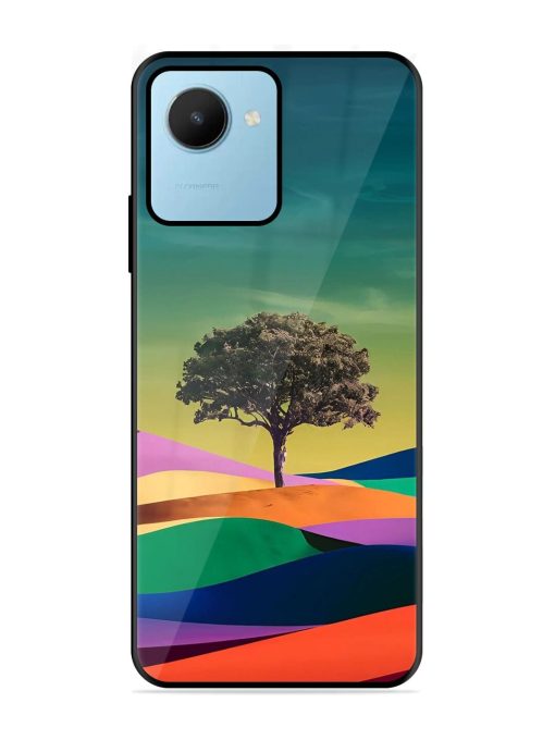 Rainbow'S Lone Sentinel Glossy Soft Edge Case for Realme C30S Chachhi