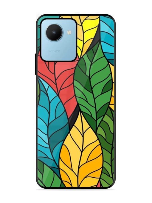 Foliage Fiesta Glossy Soft Edge Case for Realme C30S Chachhi