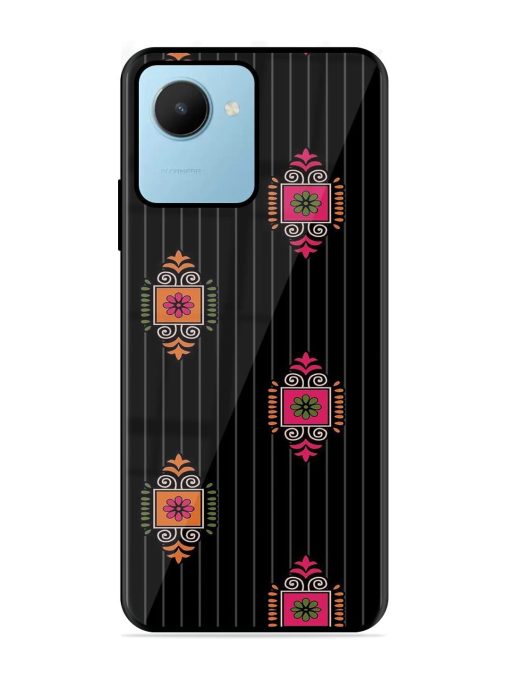 Ornate Elegance Glossy Soft Edge Case for Realme C30S Chachhi