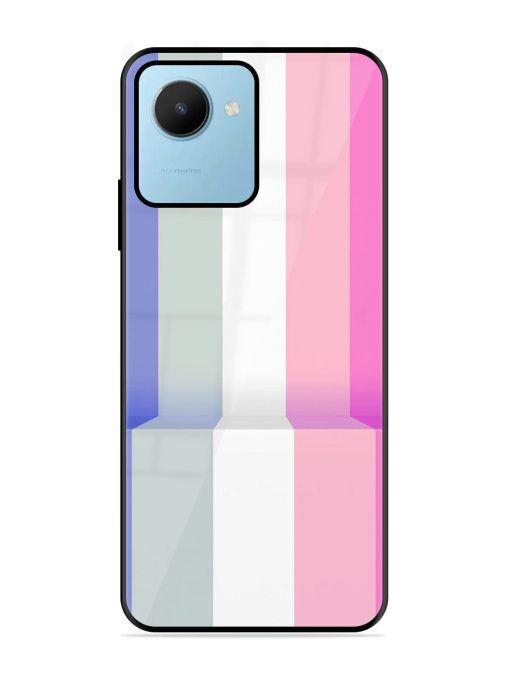 Pastel Palette Glossy Soft Edge Case for Realme C30S Chachhi