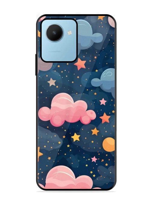 Twinkling Dreams Glossy Soft Edge Case for Realme C30S Chachhi