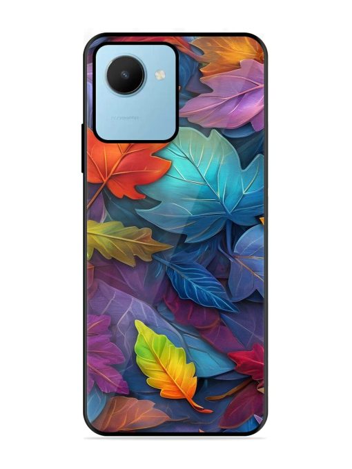 Autumn'S Embrace Glossy Soft Edge Case for Realme C30S Chachhi