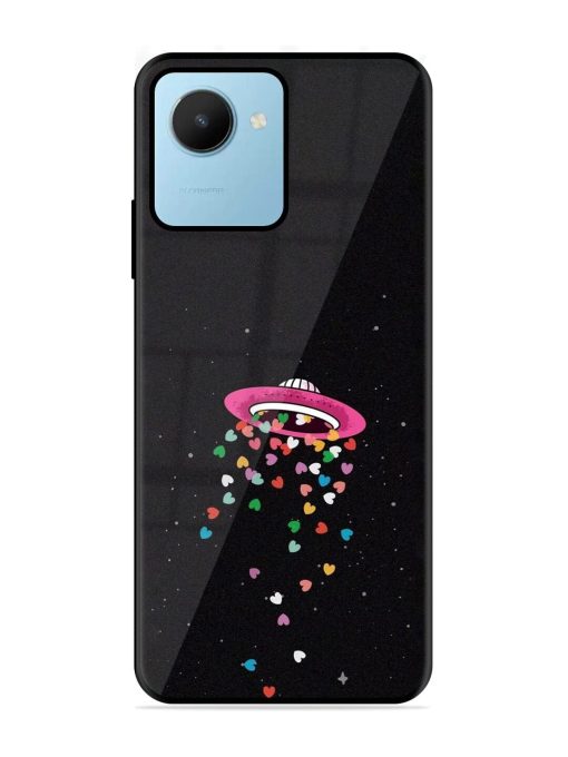 Love From Above Glossy Soft Edge Case for Realme C30S Chachhi