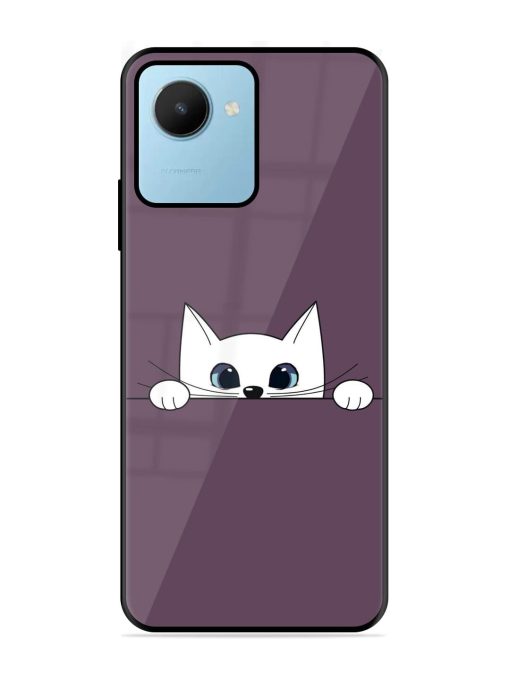 Peek-A-Boo Kitty Glossy Soft Edge Case for Realme C30S