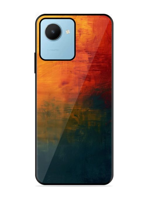 Golden Hour Canvas Glossy Soft Edge Case for Realme C30S Chachhi