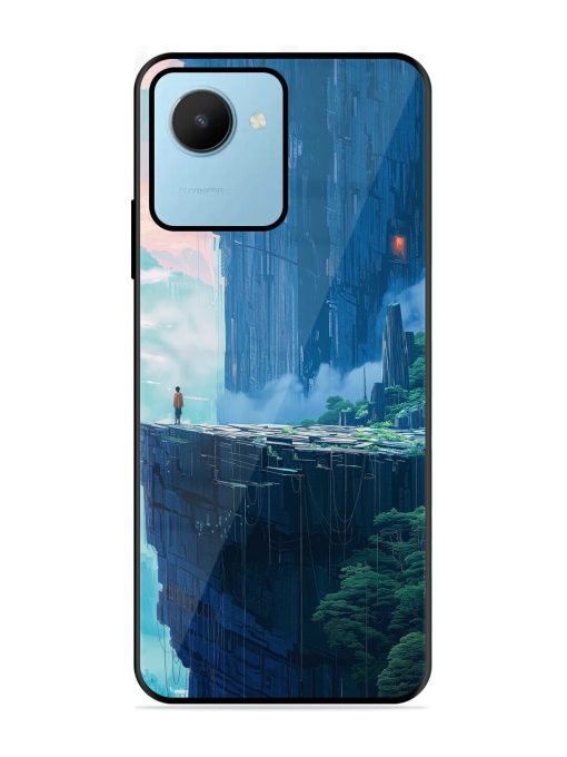 Solitude In The Sky Glossy Soft Edge Case for Realme C30S Chachhi