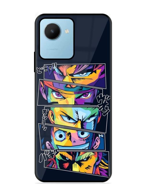 One Piece Powerhouse Glossy Soft Edge Case for Realme C30S Chachhi