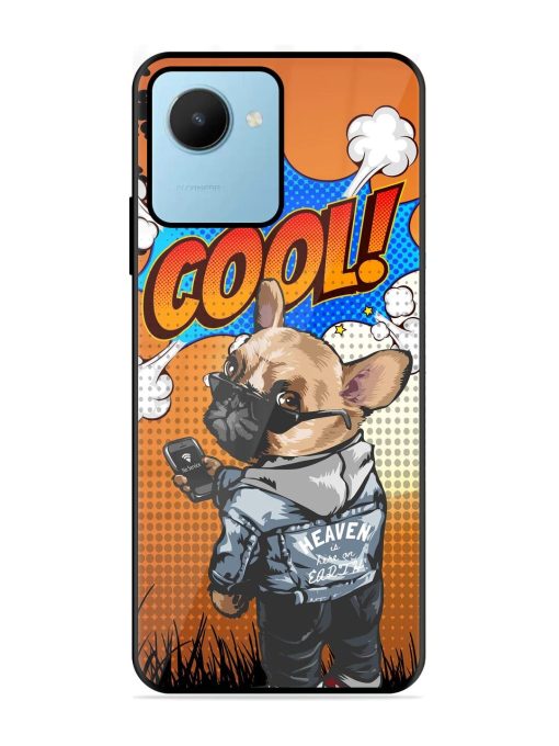 Cool Pup Glossy Soft Edge Case for Realme C30S Chachhi