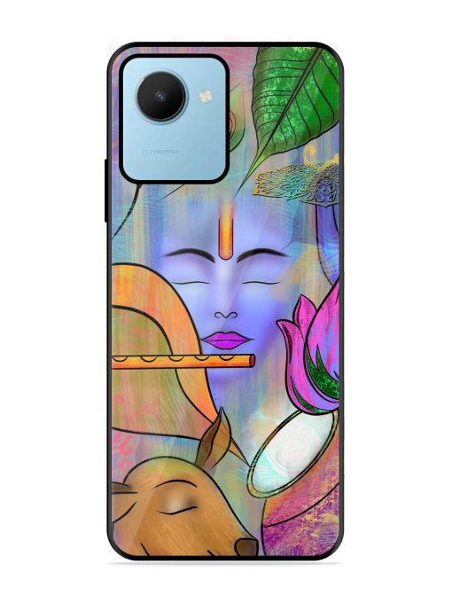 Divine Serenity Glossy Soft Edge Case for Realme C30S Chachhi