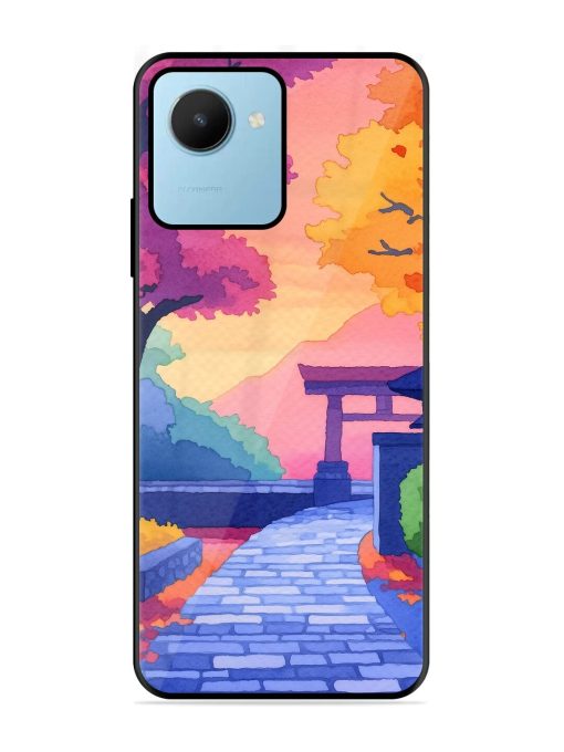 Autumnal Serenity Glossy Soft Edge Case for Realme C30S Chachhi