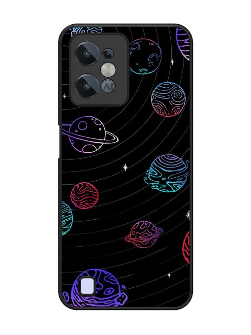 Cosmic Ballet Glossy Soft Edge Case for Realme C31 Chachhi