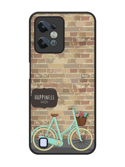 Pedaling Towards Happiness Glossy Soft Edge Case for Realme C31 Chachhi