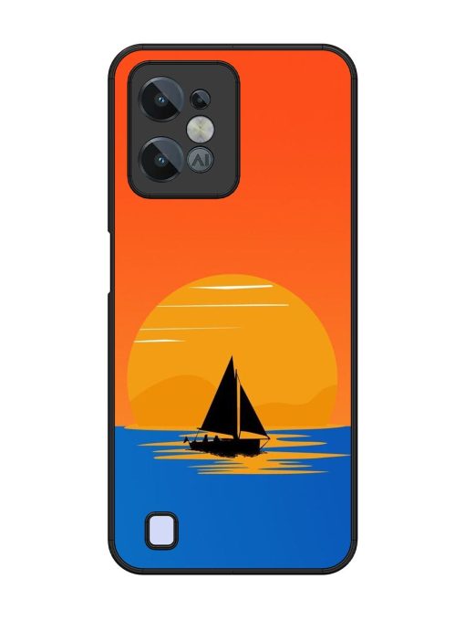 Sunset Sail Glossy Soft Edge Case for Realme C31 Chachhi