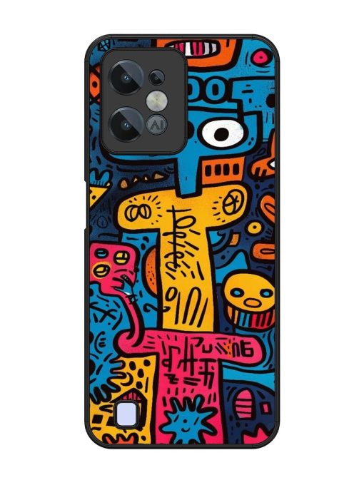 Doodletopia Glossy Soft Edge Case for Realme C31 Chachhi