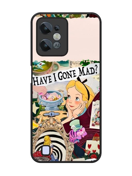 Mad Hatter'S Collage Glossy Soft Edge Case for Realme C31 Chachhi