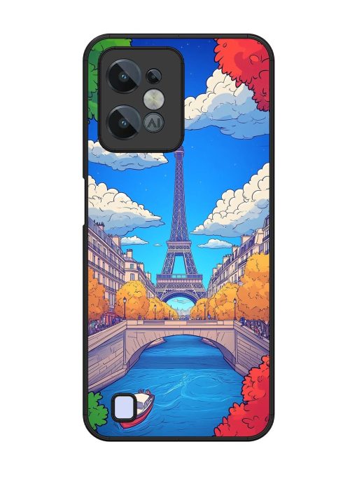 Parisian Panorama Glossy Soft Edge Case for Realme C31 Chachhi