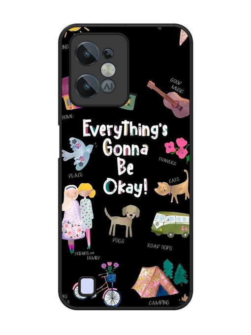 Everything'S Gonna Be Okay Glossy Soft Edge Case for Realme C31 Chachhi