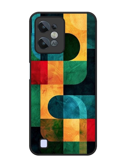 Geometric Harmony Glossy Soft Edge Case for Realme C31 Chachhi