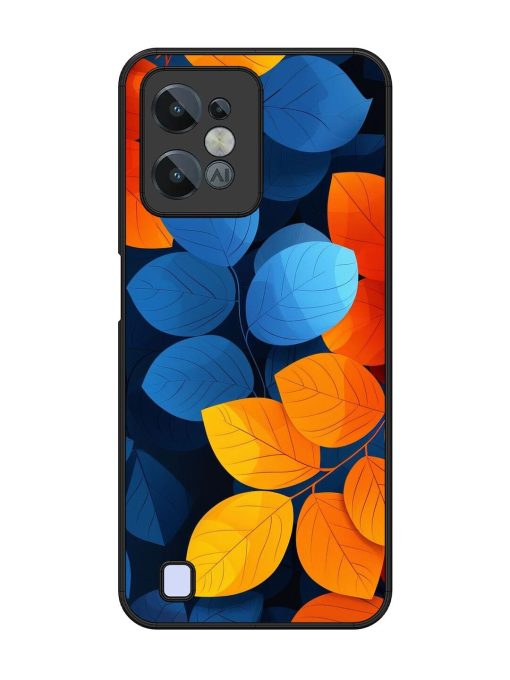 Autumn'S Contrast Glossy Soft Edge Case for Realme C31 Chachhi