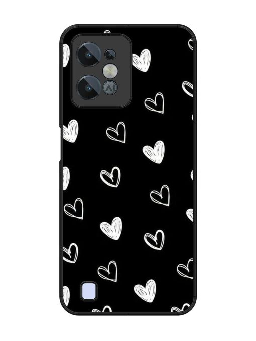 Scattered Hearts Glossy Soft Edge Case for Realme C31 Chachhi