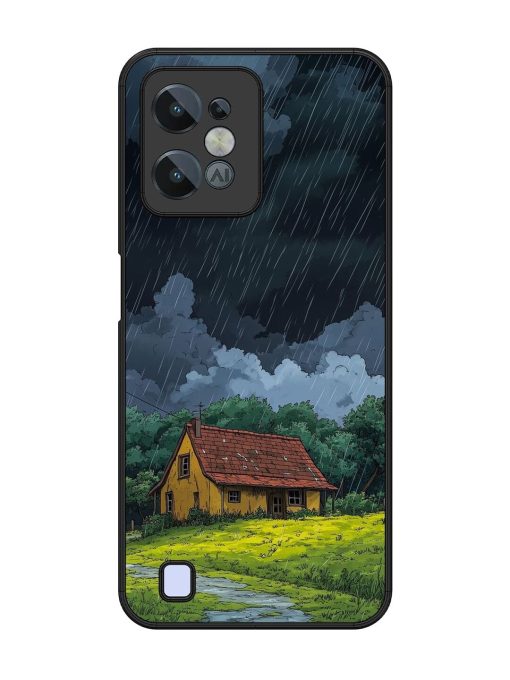 Rainy Day Retreat Glossy Soft Edge Case for Realme C31 Chachhi