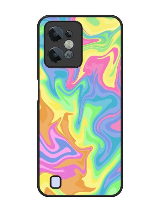 Whimsical Swirl Glossy Soft Edge Case for Realme C31 Chachhi