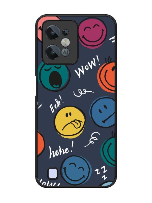 Emoticon Parade Glossy Soft Edge Case for Realme C31 Chachhi