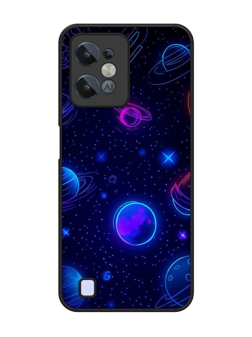 Neon Cosmos Glossy Soft Edge Case for Realme C31 Chachhi