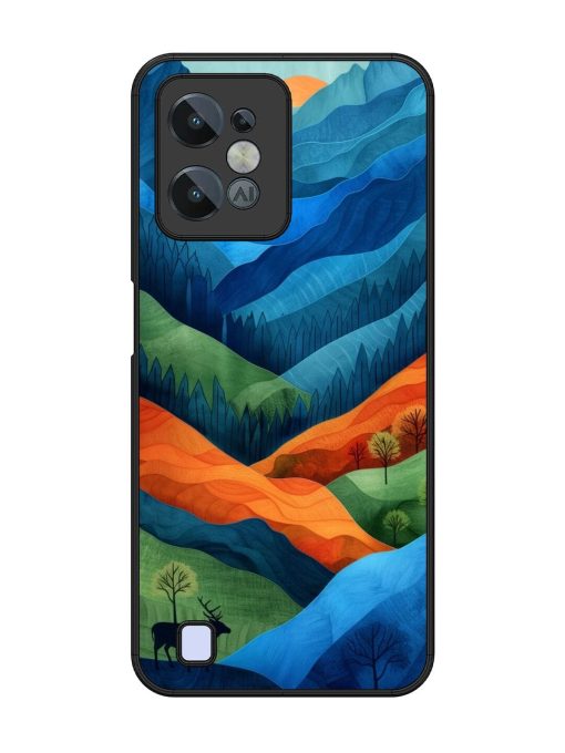 Layers Of The Land Glossy Soft Edge Case for Realme C31 Chachhi