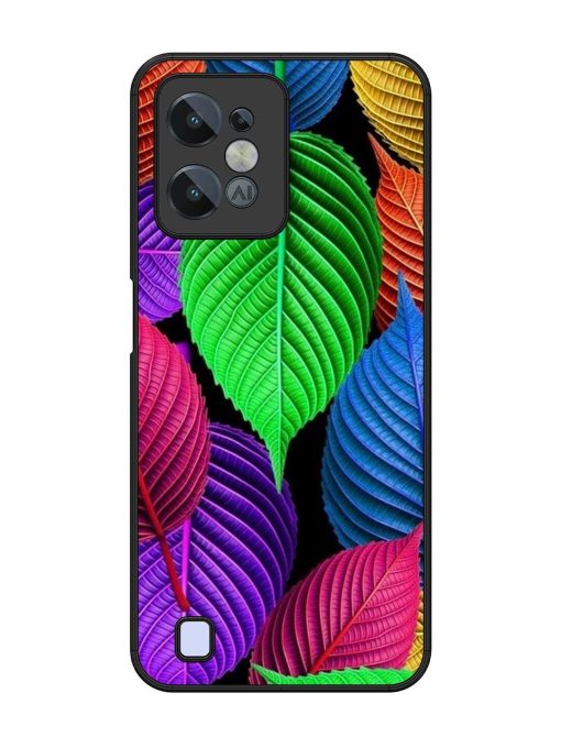 Rainbow Leaf Symphony Glossy Soft Edge Case for Realme C31 Chachhi