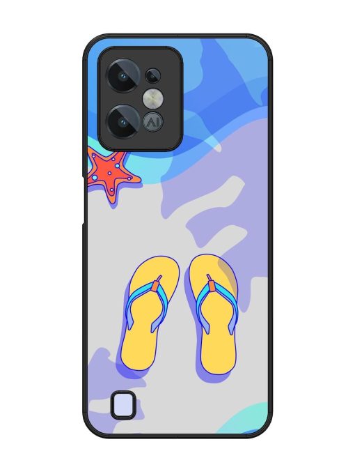 Sandy Toes And Salty Seas Glossy Soft Edge Case for Realme C31 Chachhi