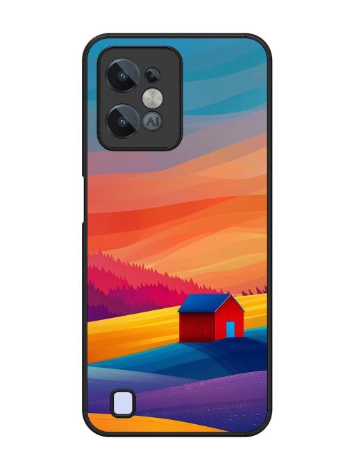 Sunset Solitude Glossy Soft Edge Case for Realme C31 Chachhi