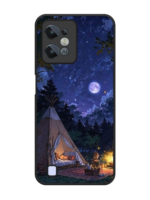 Moonlight Camping Glossy Soft Edge Case for Realme C31 Chachhi