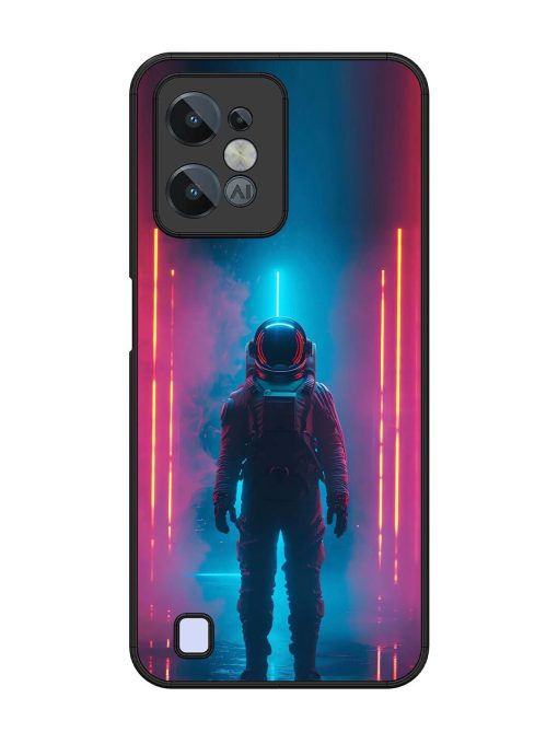 Neon Astronaut Glossy Soft Edge Case for Realme C31 Chachhi