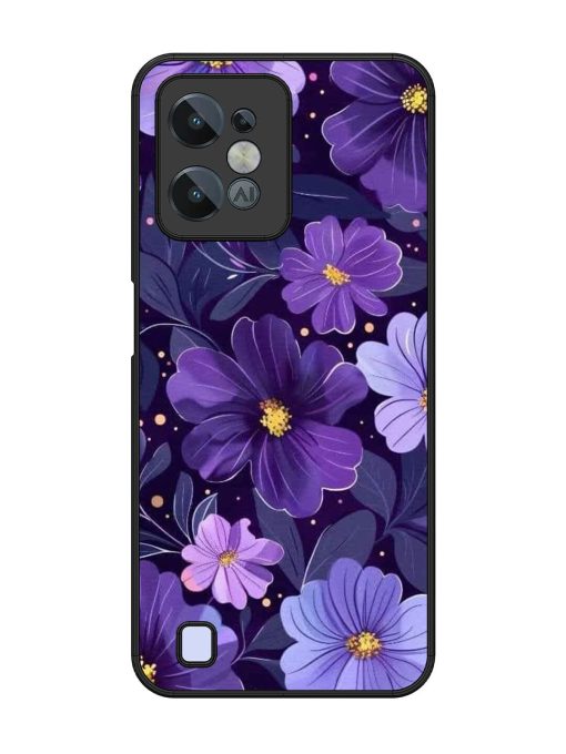 Purple Paradise Glossy Soft Edge Case for Realme C31 Chachhi