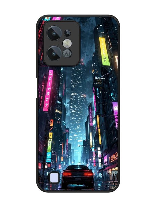 Neon Nightscape Glossy Soft Edge Case for Realme C31 Chachhi