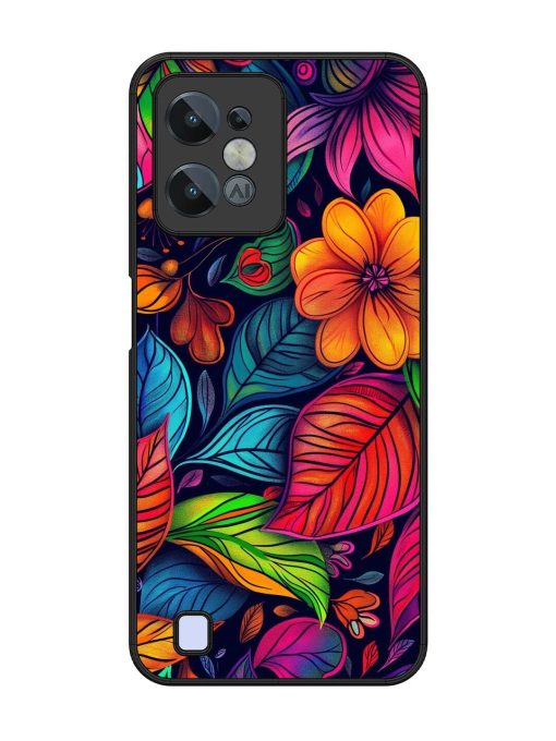 Rainbow Of Blooms Glossy Soft Edge Case for Realme C31 Chachhi