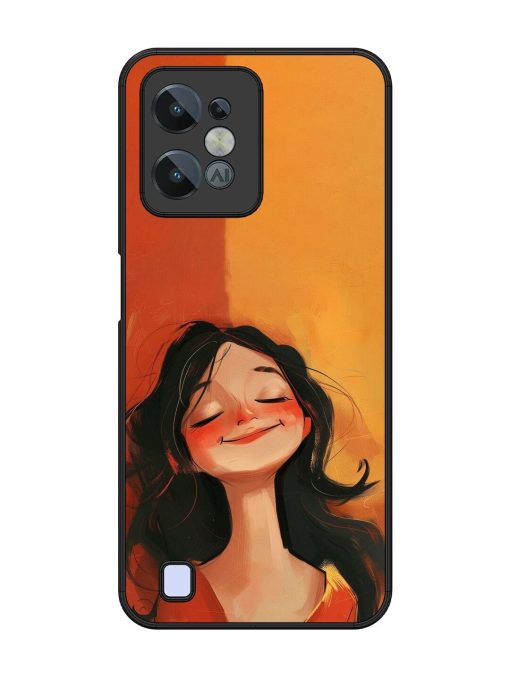 Neon Girl Glossy Soft Edge Case for Realme C31 Chachhi