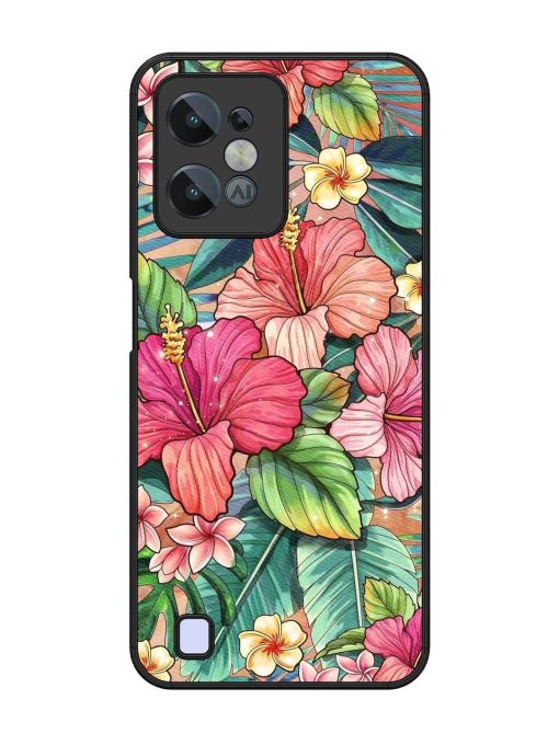 Tropical Tapestry Glossy Soft Edge Case for Realme C31 Chachhi